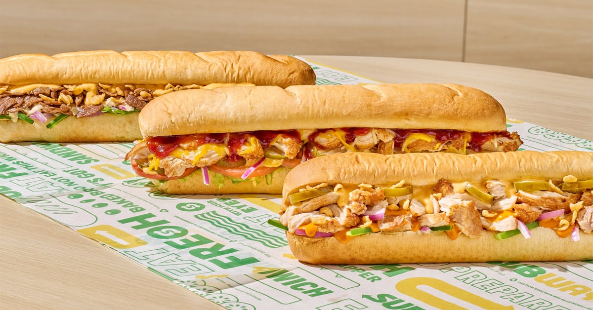 The top 15 fast food chains nationwide, ranked by sales 8 Subway fooling subs | ©Image Credit: Subway