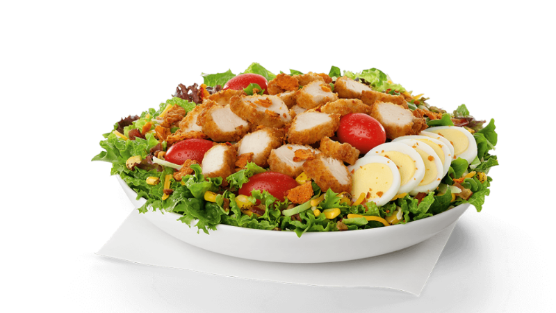 10 Fast-Food Salads Packed With More Calories Than an Actual Burger 8 Chick-fil-A Cobb Salad with Nuggets