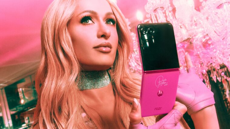 Motorola Razr+ Paris Hilton Edition