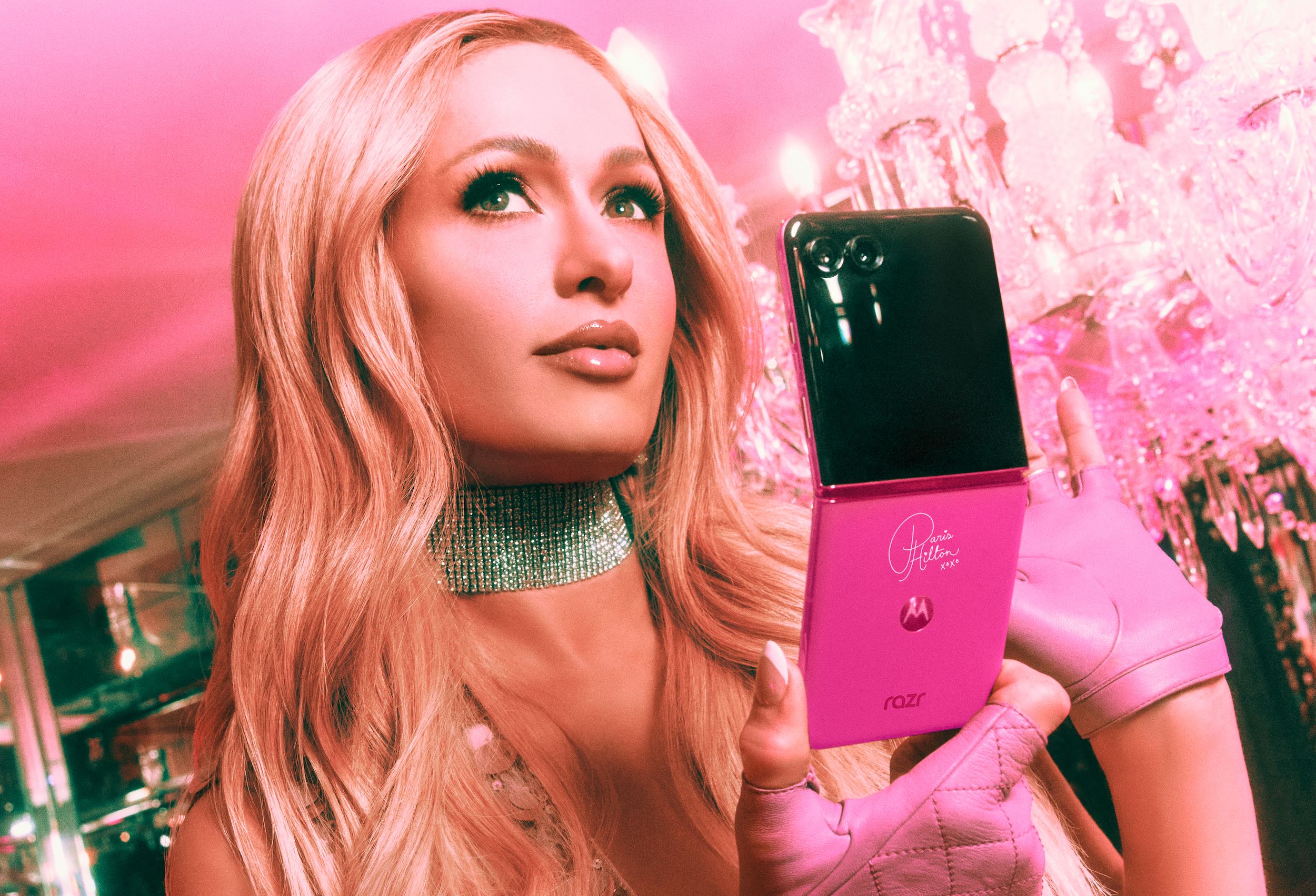 Motorola Razr+ Paris Hilton Edition
