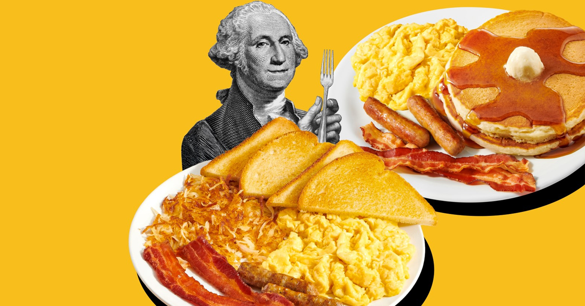 Denny’s Buy One Slam, Get One for $1 Deal | ©Image Credit: Denny's