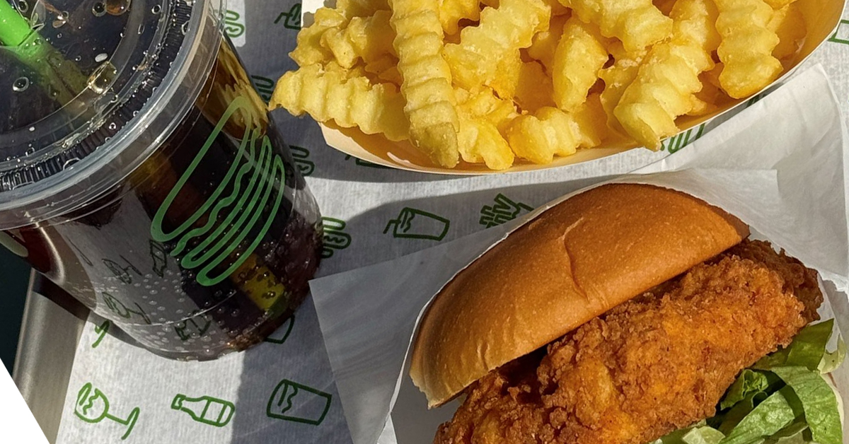 The first-ever Shake Shack combo meal | ©Image Credit: Shake Shack