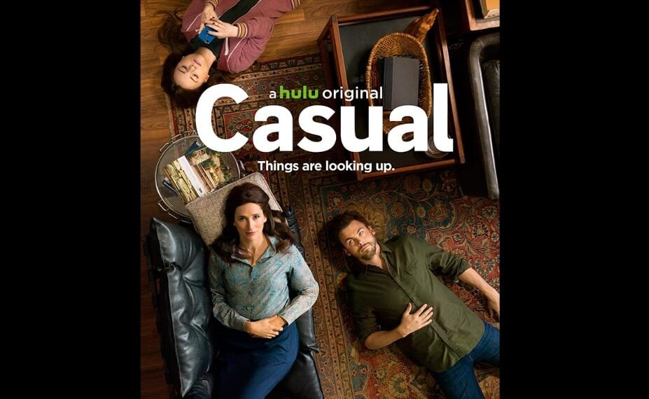 Michaela Watkins, Tommy Dewey, and Tara Lynne Barr in Casual (2015)