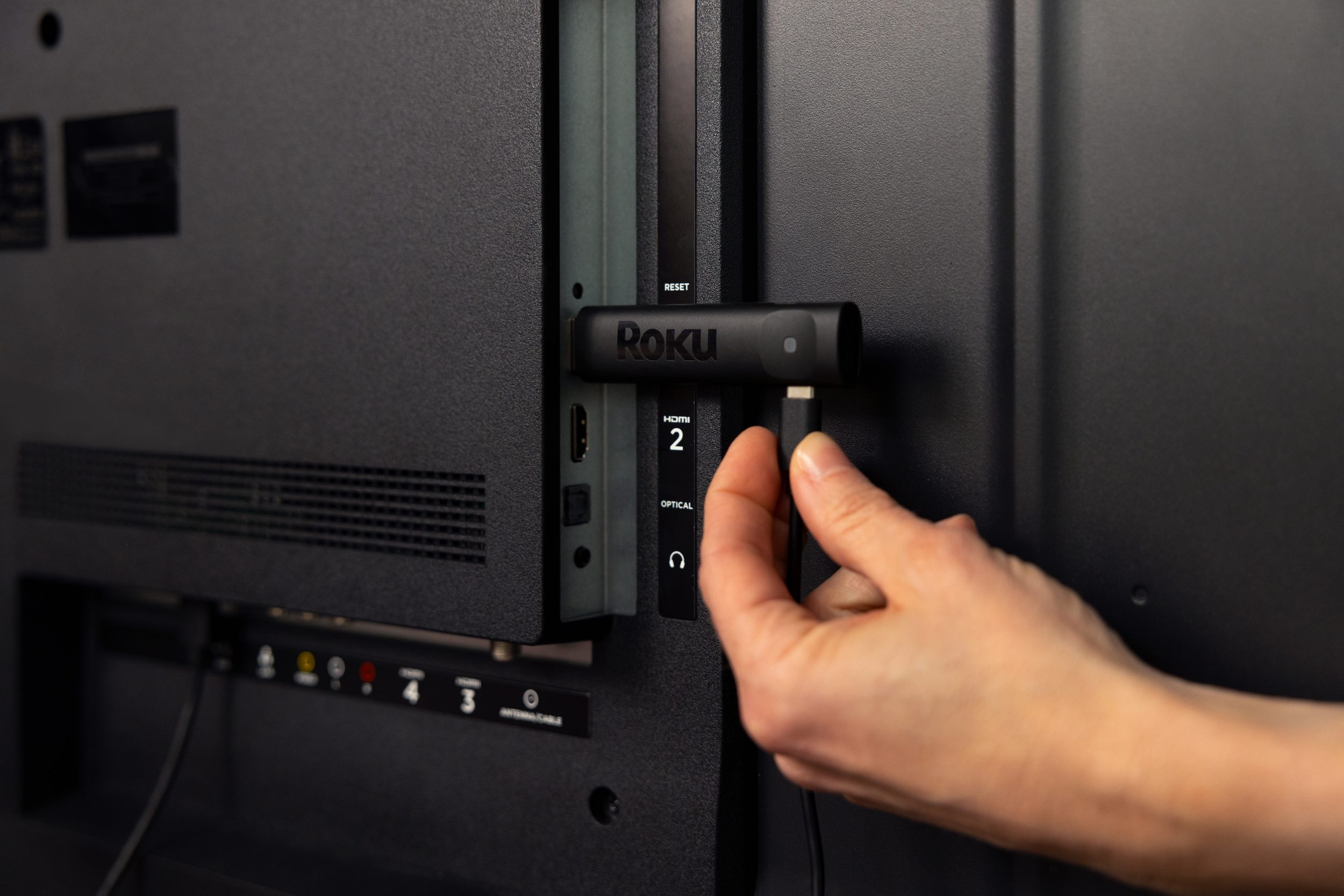 The 2025 Roku Streaming Stick Plus is 35% smaller than the previous model