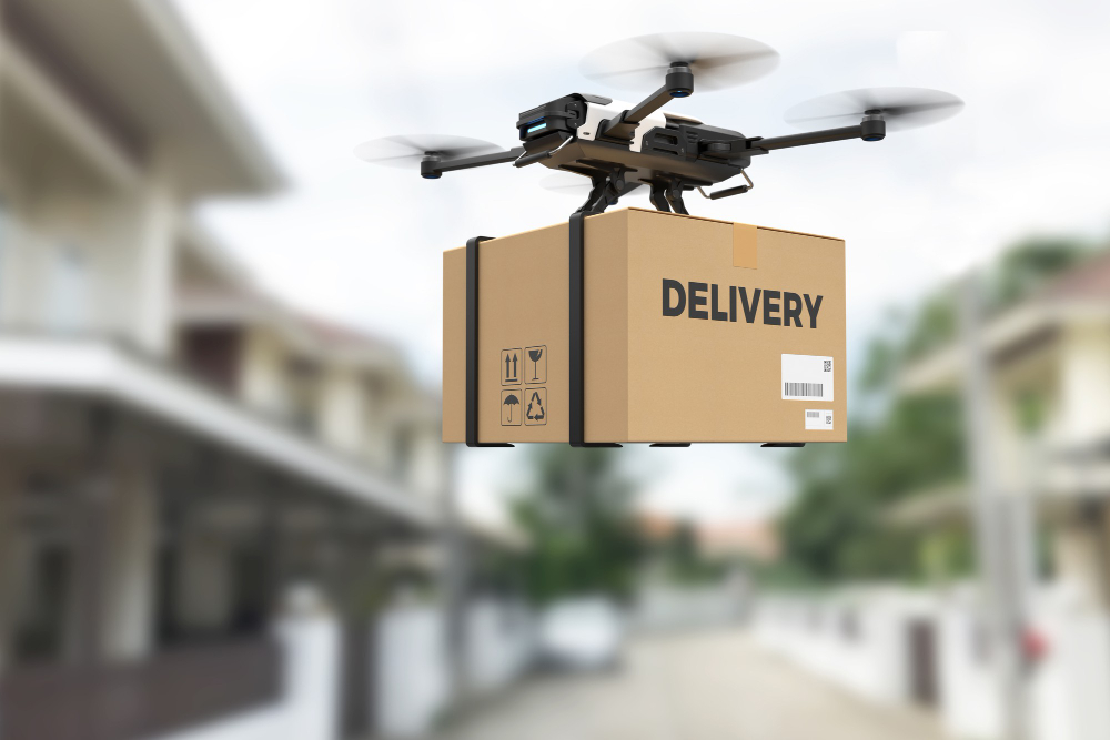 Walmart brings fast drone delivery to the Dallas area ©Image Credit: Freepik / user6702303