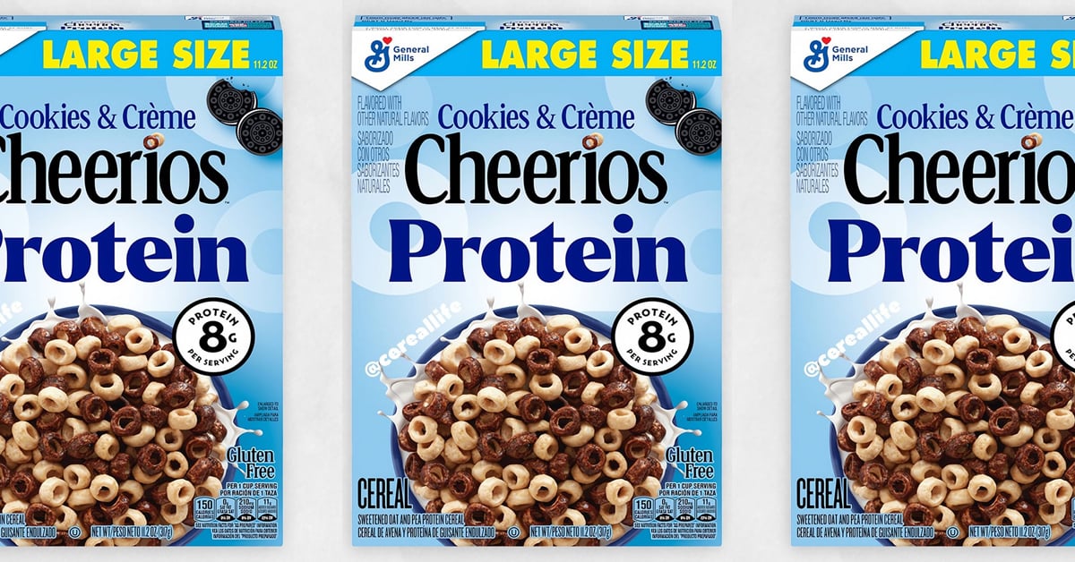 Boxes of the new Cookies & Crème Protein Cheerios |©Image Credit: General Mills