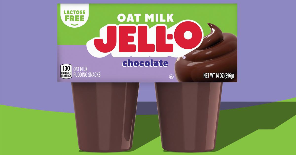 Jell-O Oat Milk Chocolate Pudding | ©Image Credit: Kraft Heinz Company