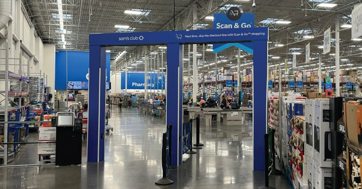 Sam's Club AI-Powered Checkout | ©Image Credit: Walmart