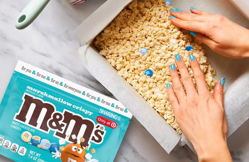Marshmallow Crispy M&M's ©Image Credit: Target