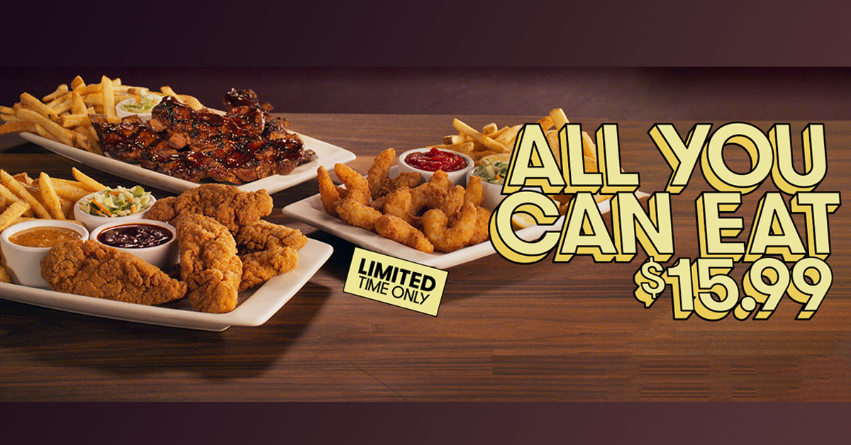 Applebee's All-You-Can-Eat Deal | ©Image Credit: Applebee's