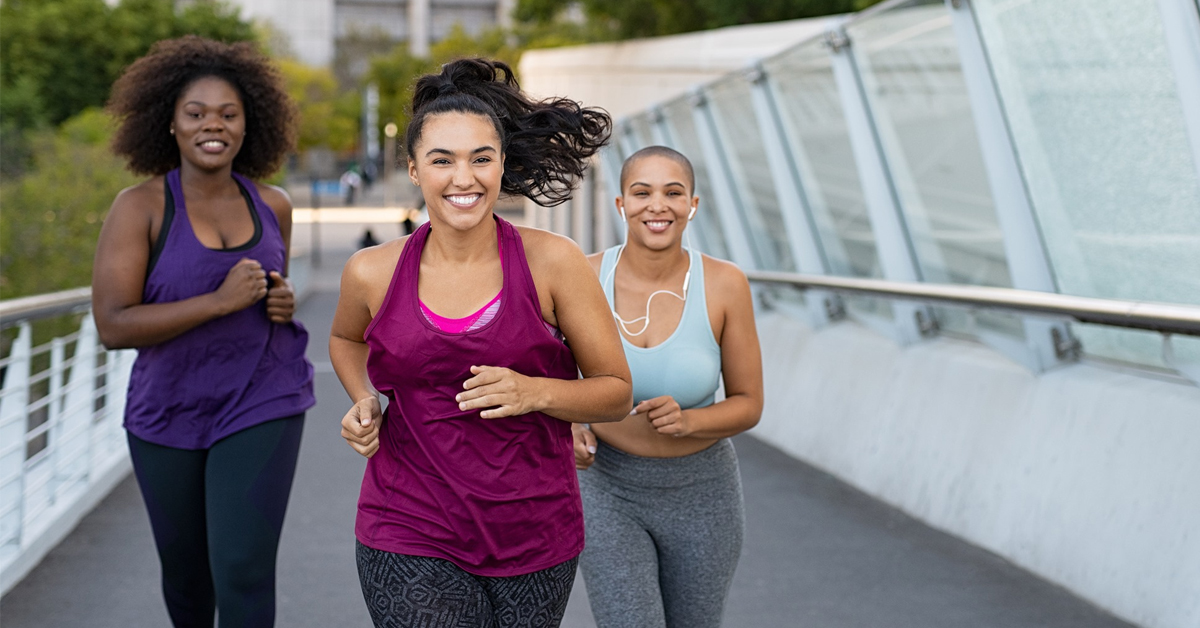 A group of women jogging | ©Image Credit: WeightWatchers/Facebook