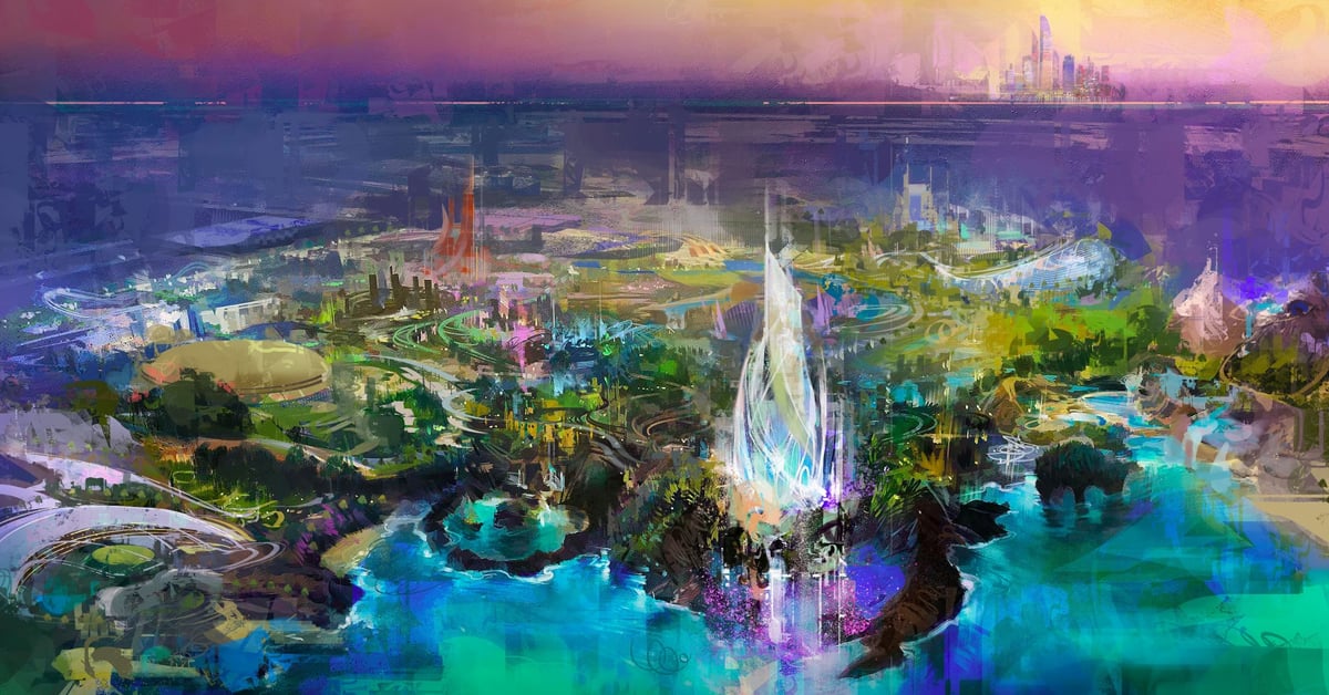 Concept art for Disneyland Abu Dhabi | ©Image Credit: Disney