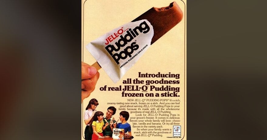 Jello-O Pudding Pops from the 80s/90s
