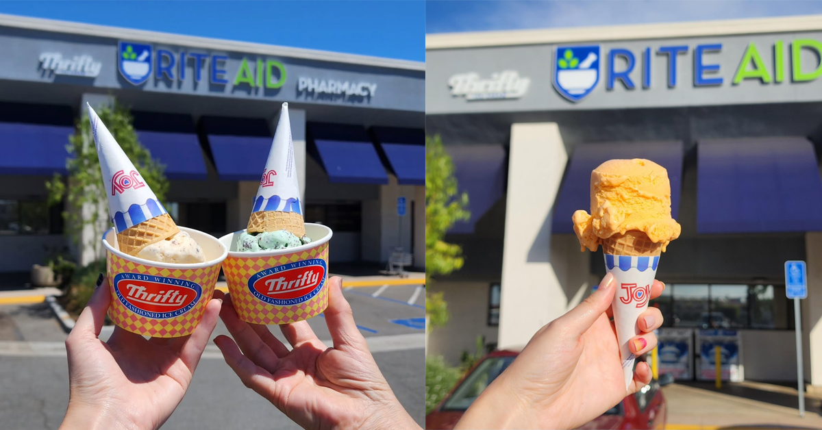Rite Aid-owned Thrifty Ice Cream | ©Image Credit: Thrifty Ice Cream
