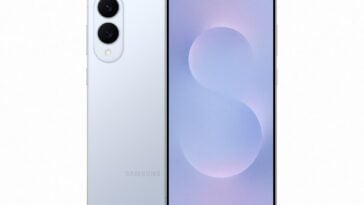 Front and back view of the Samsung Galaxy S25 Edge