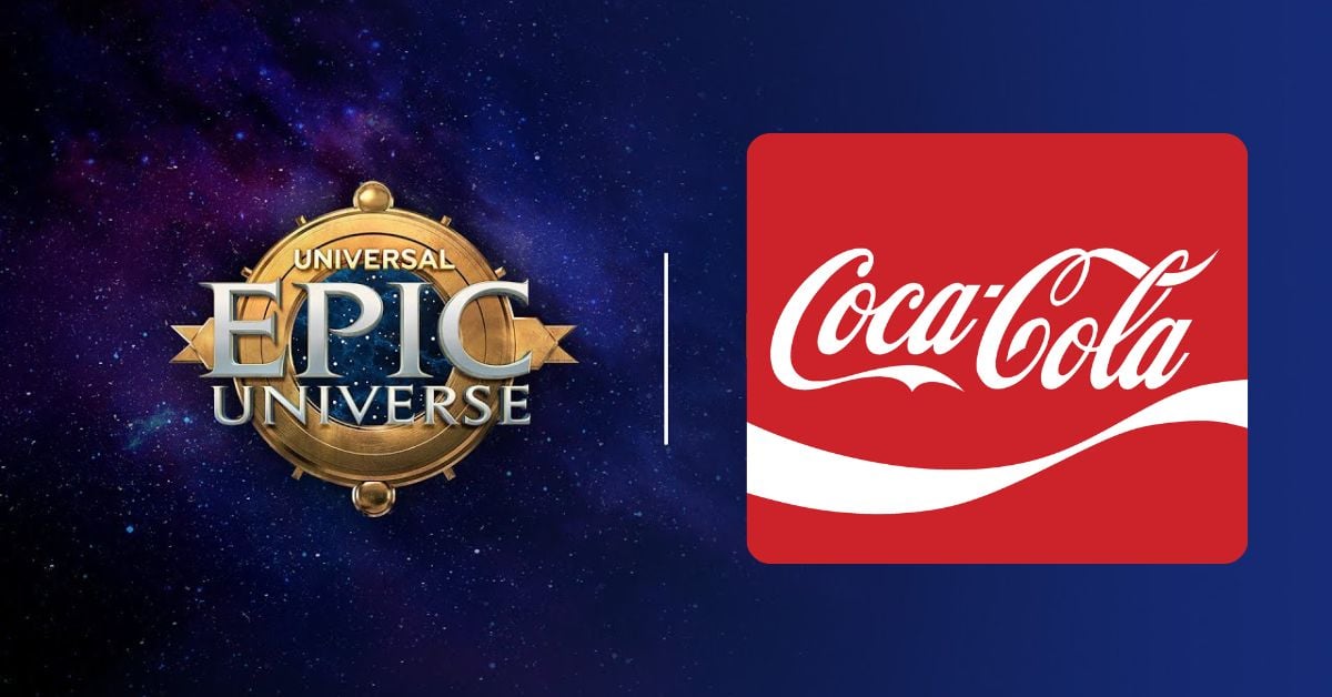 Fans can enjoy three exclusive Coca-Cola soda flavors at Universal Epic Universe | ©Image Credit: Universal, Coca-Cola