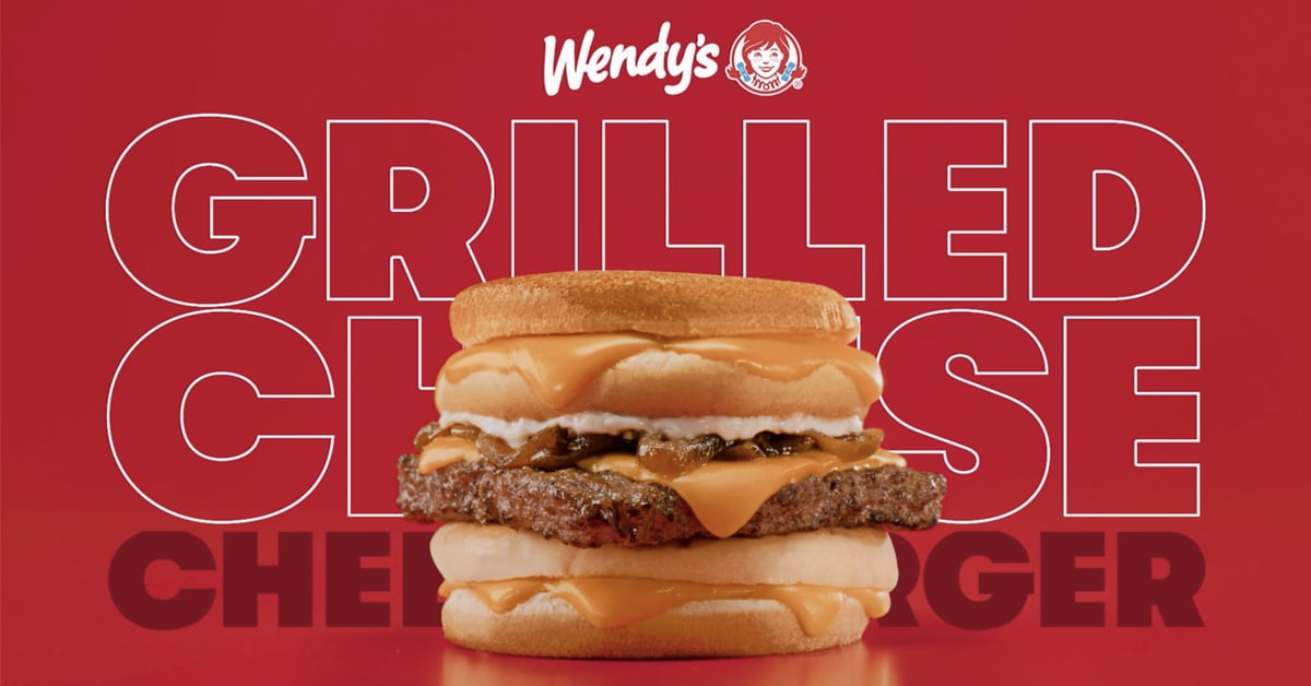 The top 15 fast food chains nationwide, ranked by sales 12 Wendy's Grilled Cheese Cheeseburger | ©Image Credit: Wendy's