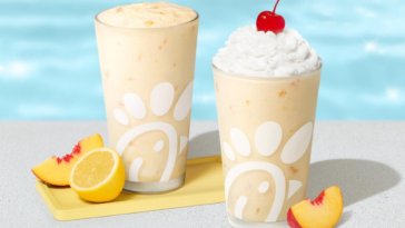 Chick-fil-A's Peach Milkshake is returning for a limited time ©Image Credit: Chick-fil-A