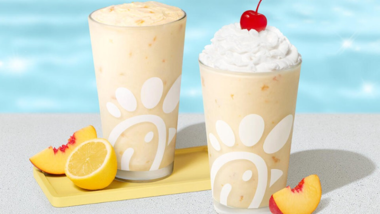 Chick-fil-A's Peach Milkshake is returning for a limited time ©Image Credit: Chick-fil-A