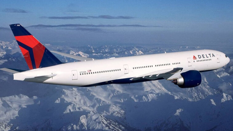 A Delta Air Lines plane in mid-flight | ©Image Credit: Delta Air Lines