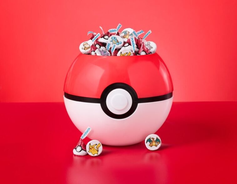 HERSHEY’S KISSES & Pokémon chocolates feature the original iconic 151 Pokémon discovered in the Kanto region. ©Image Credit: Hershey's