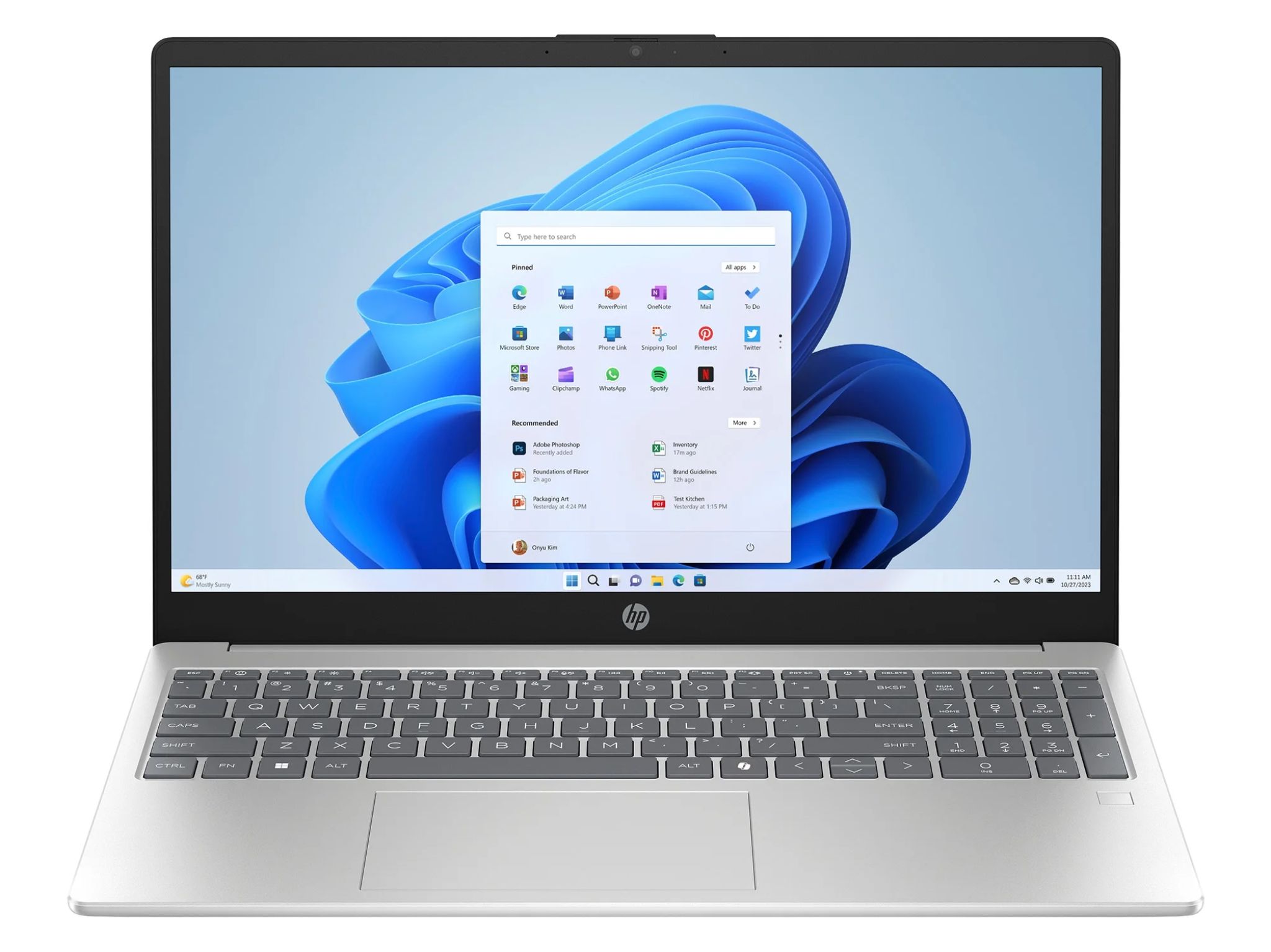 This 15-inch HP Laptop is on sale dropping from $760 to just $433 at Walmart ©Image Credit: HP