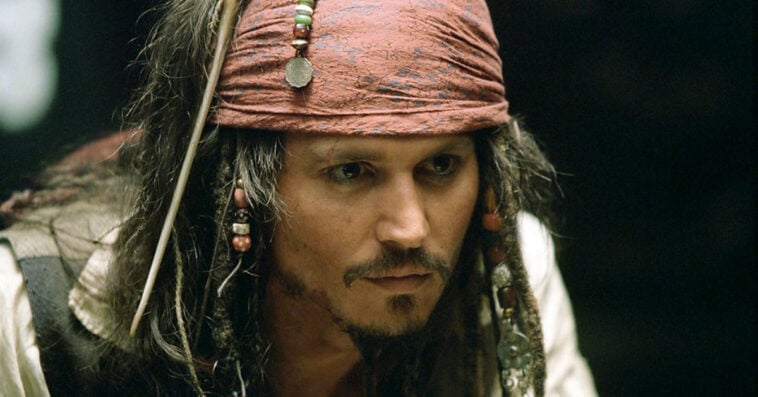 Johnny Depp as Jack Sparrow in Pirates of the Caribbean The Curse of the Black Pearl | ©Image Credit: Disney