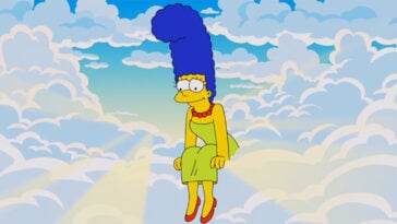 Marge Simpson in The Season 36 finale of The Simpsons | ©Image Credit: Gracie Films 20th Television[a] (seasons 1–32) 20th Television Animation