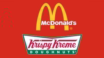 McDonald's and Krispy Kreme end their parnership | ©Image Credit: McDonalds, Krispy Kreme