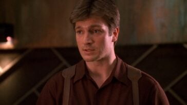 Nathan Fillion as Captain Malcolm "Mal" Reynolds in Firefly (2002) | The Walt Disney Company