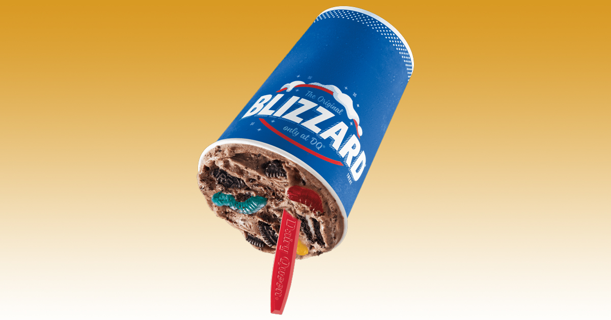 Oreo Dirt Pie Blizzard Treat | ©Image Credit: Dairy Queen