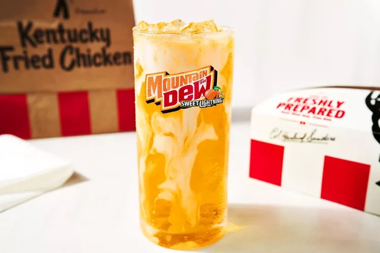 Peaches and Cream Mountain Dew ©Image Credit: Mountain Dew