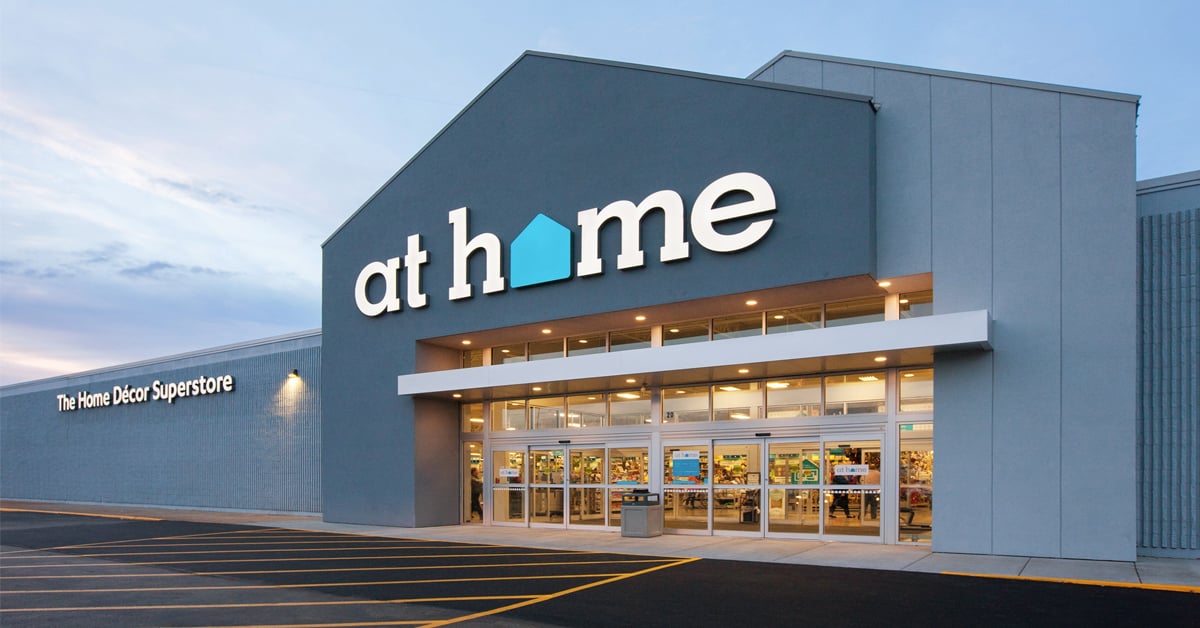 The exterior of an At Home store | ©Image Credit: At Home