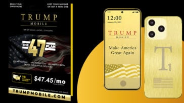 Trump Mobile's The 47 Plan and T1 Phone | ©Image Credit: Trump Organization
