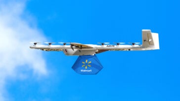 Walmart drone delivery in partnership with Wing | ©Image Credit: Walmart