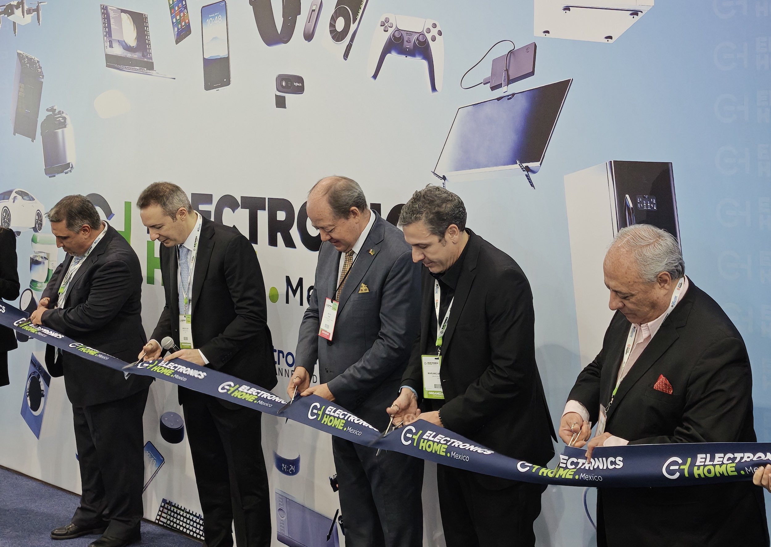 Mexico Becomes New Hub for Electronics Trade 3 The ribbon cutting ceremony at the inaugural Electrolar Electronics Home show in Mexico (right before opening) ©Image Credit: GEEKSPIN