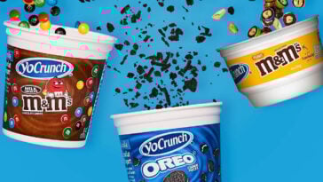 Multiple YoCrunch flavors and sizes=
