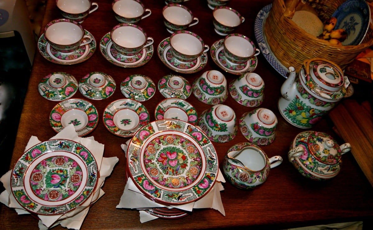 Vintage Hand-Painted China Collection