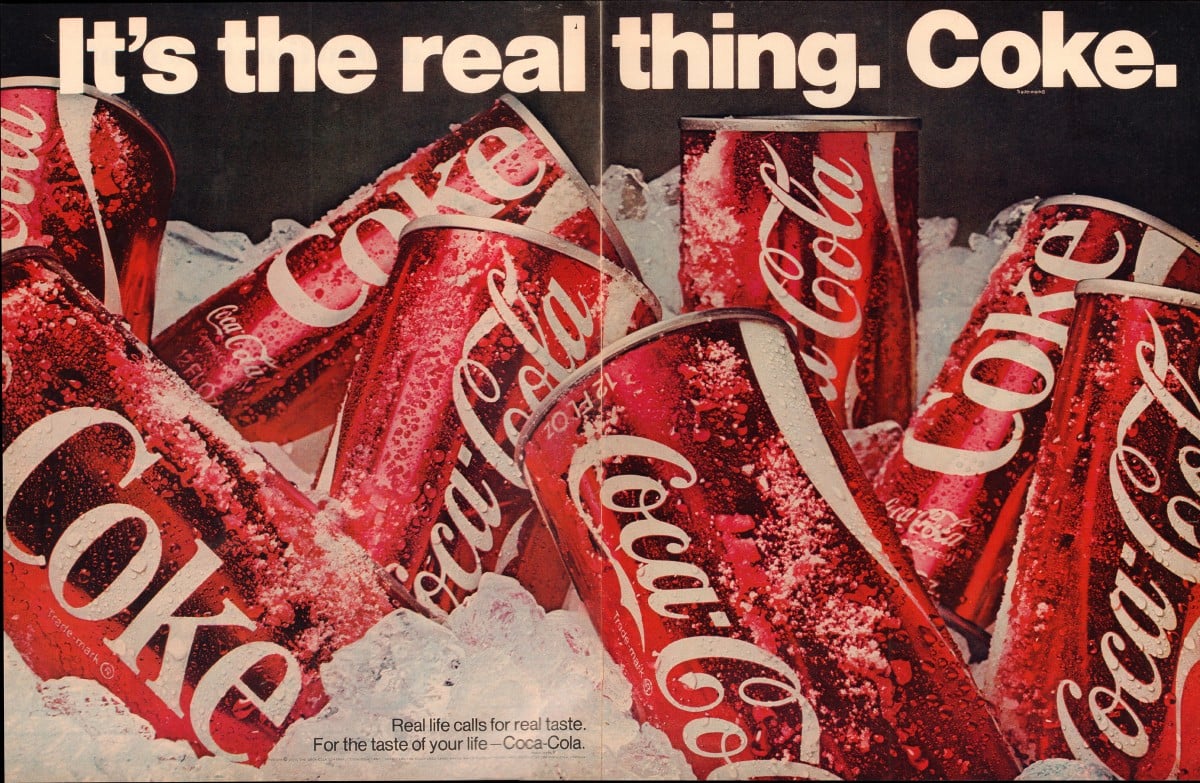 1970 Coca-Cola Coke Advertisement, Life Magazine, March 6 1970