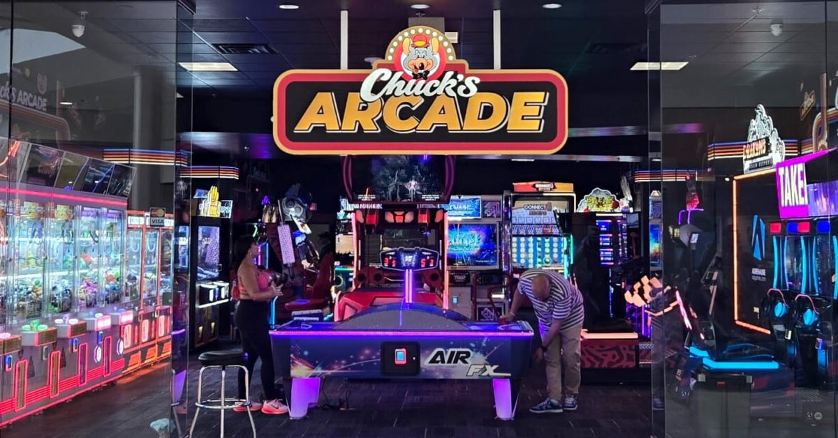 A Chuck's Arcade location | ©Image Credit: Chuck's Arcade