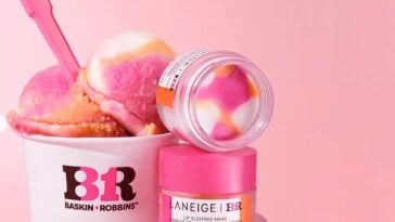 Baskin-Robbin's Lip Sleeping Mask ©Image Credit: laneige.com