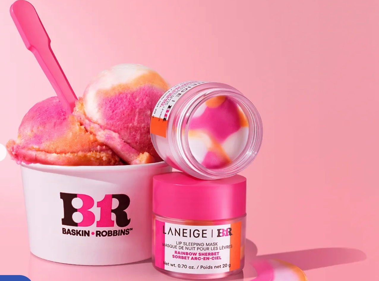Baskin-Robbin's Lip Sleeping Mask ©Image Credit: laneige.com