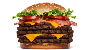 Burger King's Baby Body Burger | ©Image Credit: Burger King
