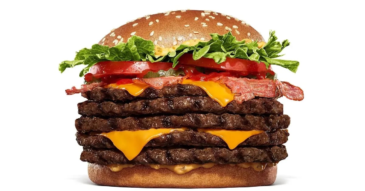 Burger King's Baby Body Burger | ©Image Credit: Burger King