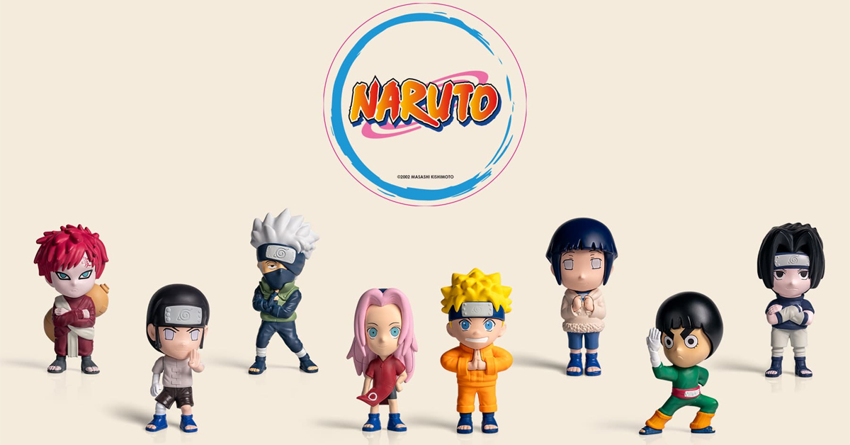 Burger King's Naruto-themed King Jr. Meal toys include eight iconic characters from the hit anime. | ©Image Credit: Burger King