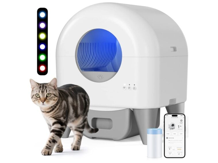 Cumrige Self-Cleaning Cat Litter Box ©Image Credit: Cumrige