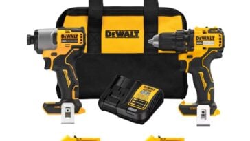 DEWALT Drill and Impact Driver Set ©Image Credit: DEWALT
