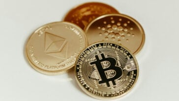 Digital currencies like Bitcoin, Ethereum, and Cardano could be seized by the State of California under AB 1052 if left inactive for three years on custodial exchanges. | ©Image Credit: Jonathan Borba/Pexels
