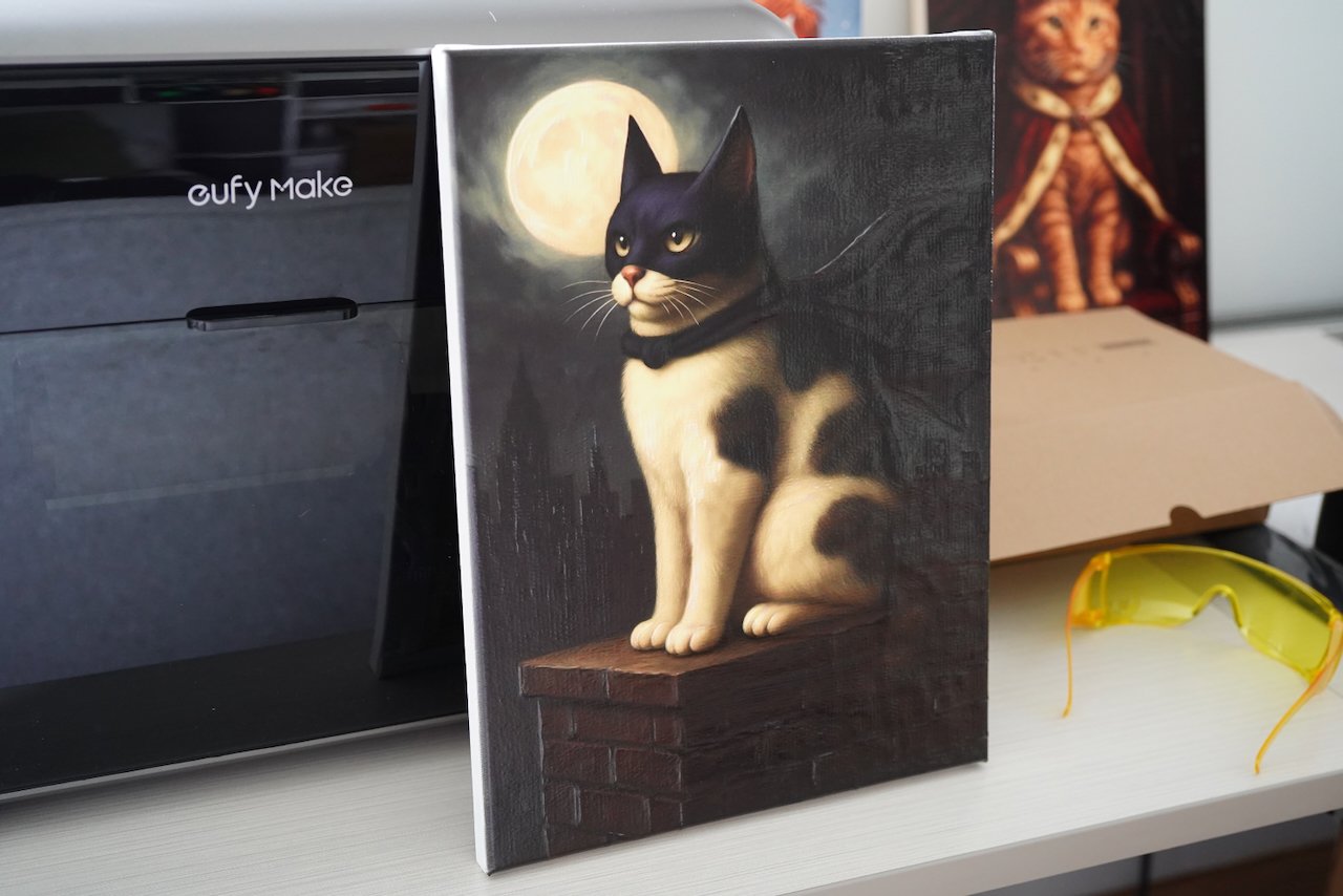 The EufyMake E1 UV Printer produces museum-like prints at home ©Image Credit: GEEKSPIN