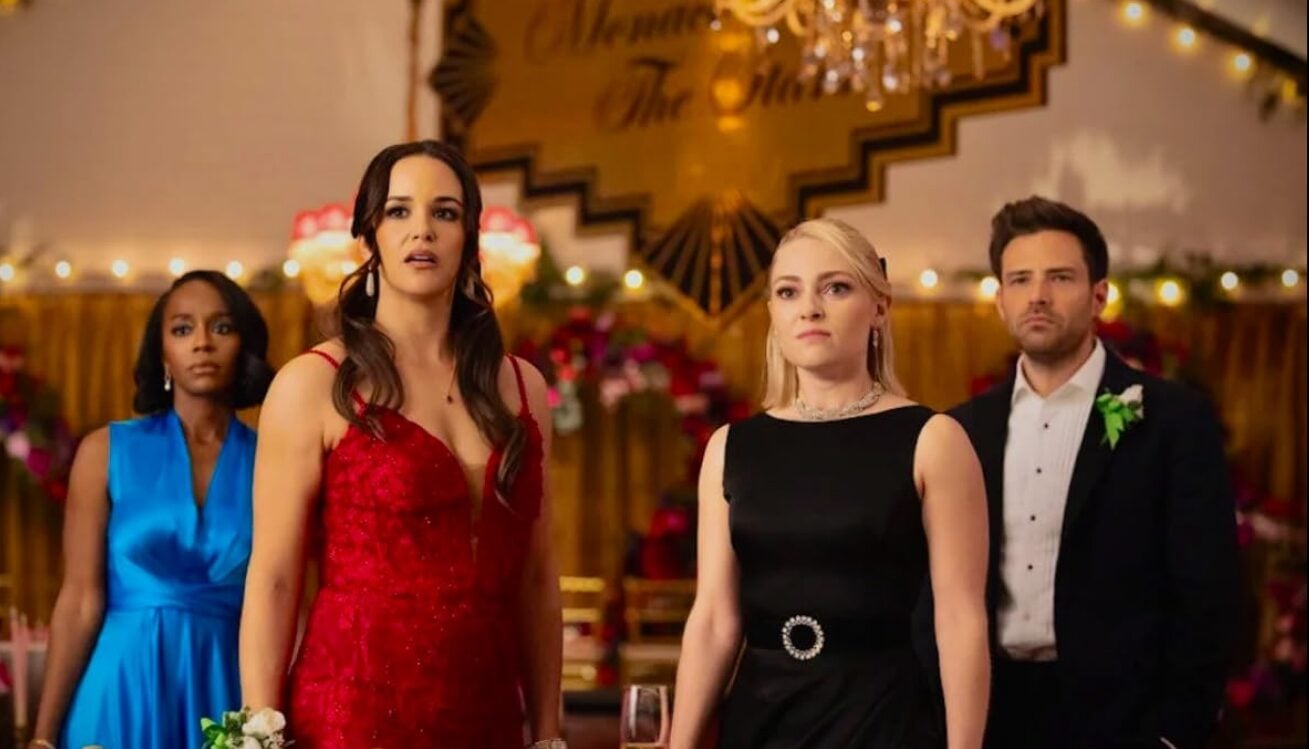 Every NBC Show Cancelled and Renewed for 2025 7 Melissa Fumero, AnnaSophia Robb, Ben Rappaport, and Aja Naomi King in Grosse Pointe Garden Society (2025)